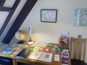 Plan your adventures from the map room