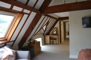 Spacious bed and breakfast rooms